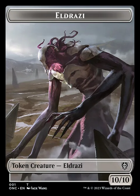 Eldrazi Token (C 10/10) // Soldier Token (RW 1/1)