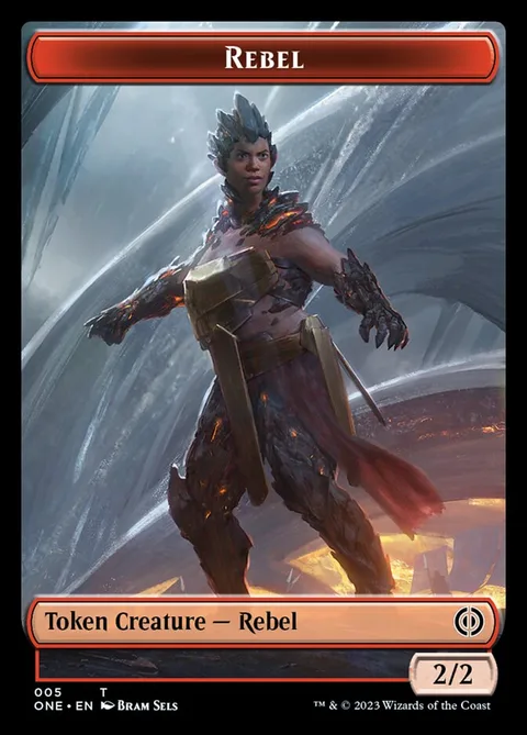 Rebel Token (R 2/2) // Goblin Token (R 1/1)