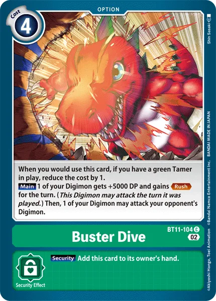 Buster Dive (BT11-104)