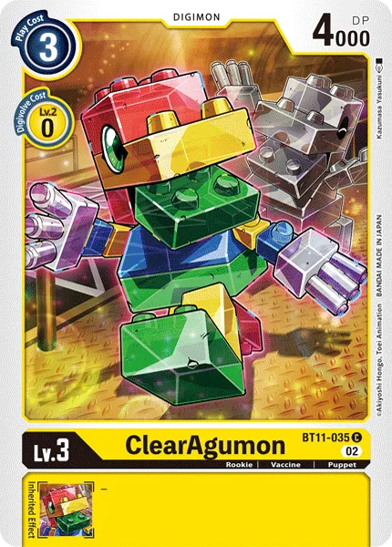 ClearAgumon (BT11-035)