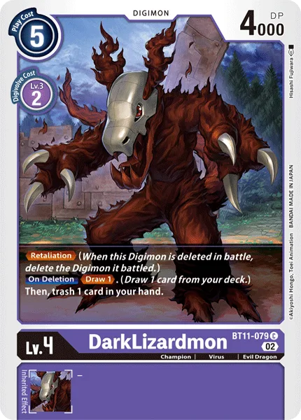 DarkLizardmon (BT11-079)