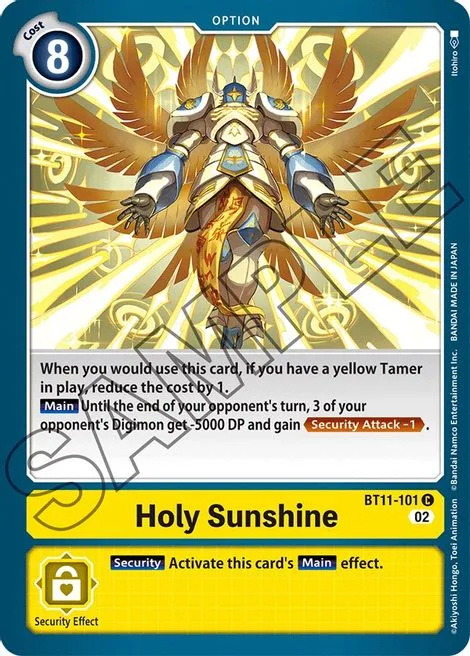 Holy Sunshine (BT11-101)