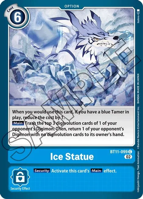 Ice Statue (BT11-099)