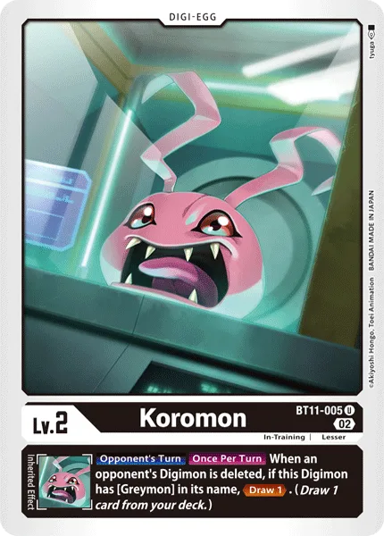 Koromon (BT11-005)