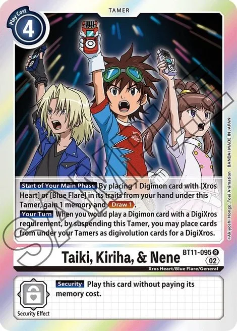 Taiki, Kiriha, & Nene (BT11-095)