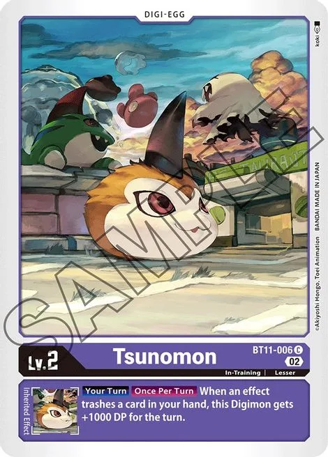 Tsunomon (BT11-006)