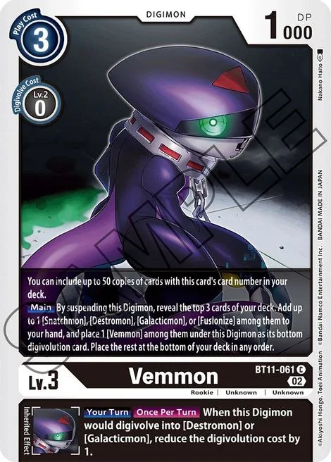 Vemmon (BT11-061)