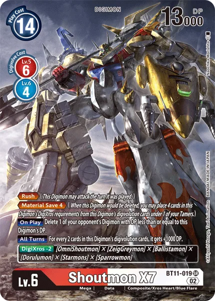 Shoutmon X7 (BT11-019)