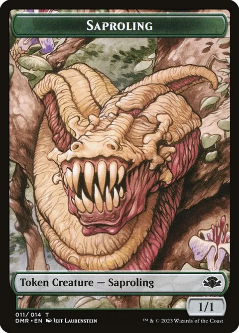 Saproling Token (G 1/1) // Insect Token (G 1/1)