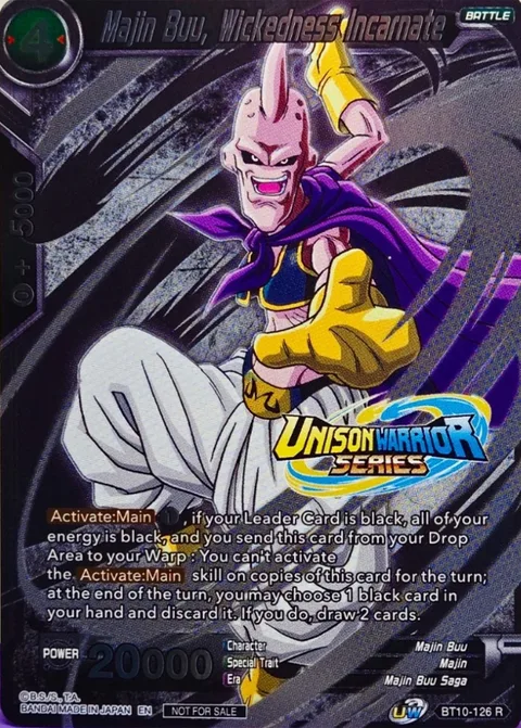 Majin Buu, Wickedness Incarnate