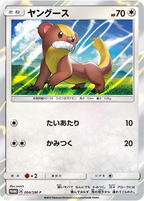Yungoos [Tackle | Bite]