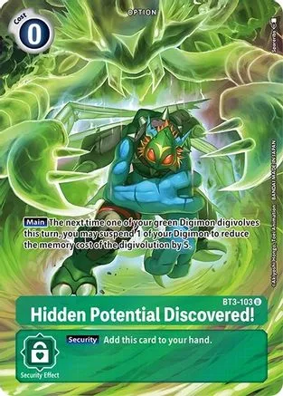 Hidden Potential Discovered! (BT3-103)