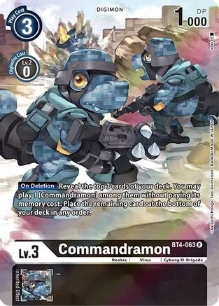 Commandramon (BT4-063)