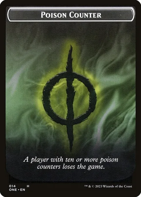 Poison Counter // Phyrexian Mite Token (A 1/1)