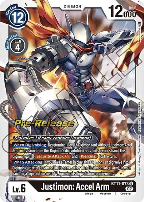 Justimon: Accel Arm (BT11-073)