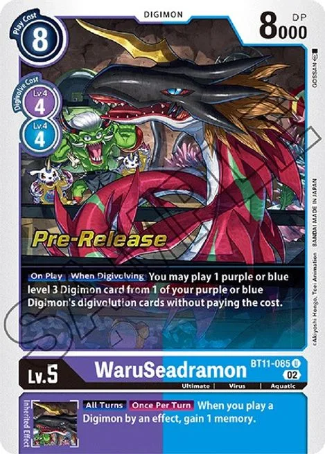 WaruSeadramon (BT11-085)