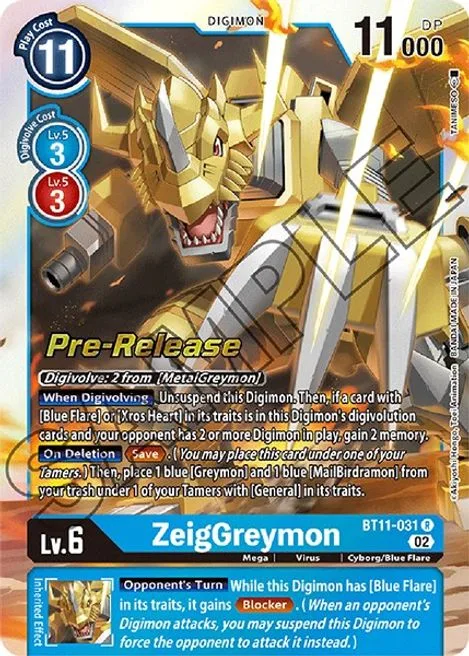 ZeigGreymon (BT11-031)