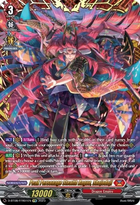 Peak Personage Stealth Rogue, Shojodoji [D Format]