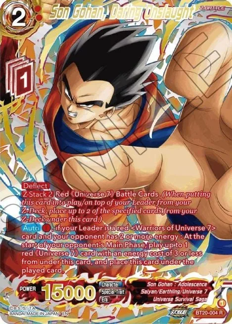 Son Gohan, Daring Onslaught