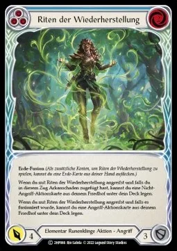 Rites of Replenishment (Blue)