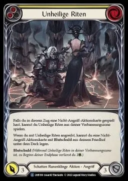 Unhallowed Rites (Yellow)