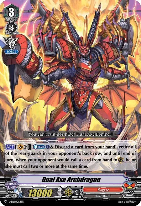 Dual Axe Archdragon [V Format]