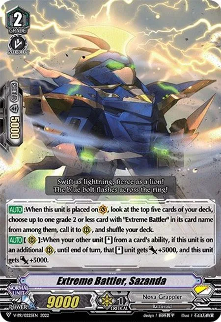 Extreme Battler, Sazanda [V Format]