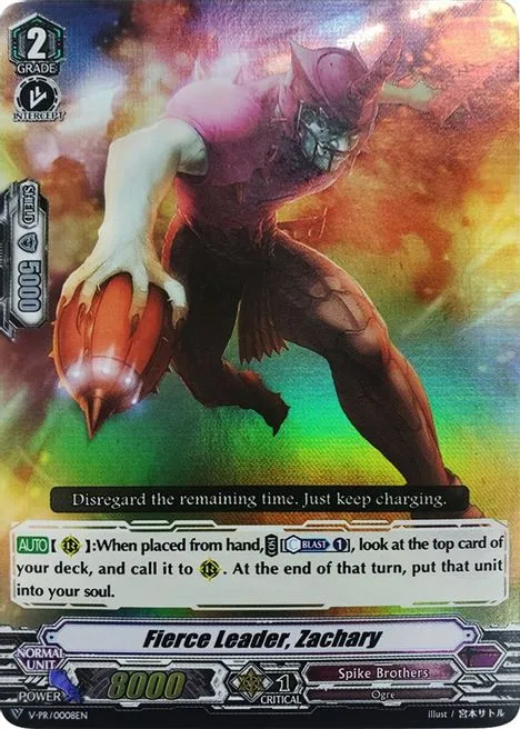 Fierce Leader, Zachary [V Format]