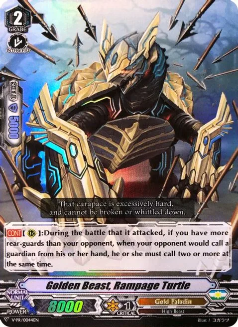 Golden Beast, Rampage Turtle [V Format]