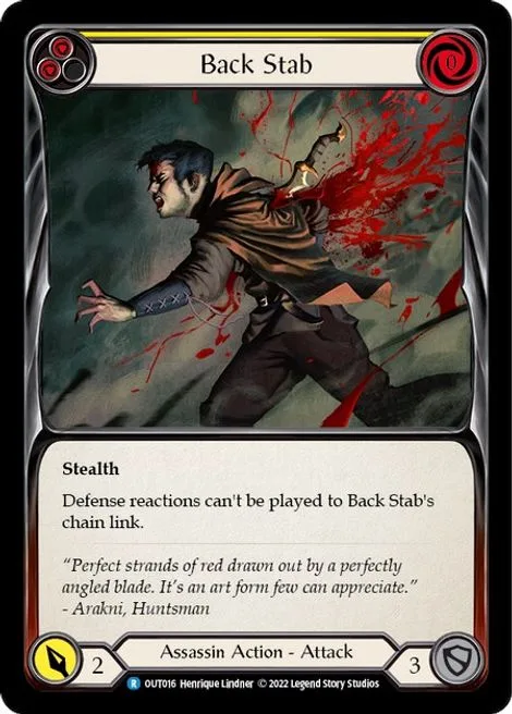 Back Stab (Yellow)