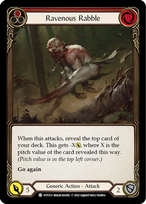 Ravenous Rabble (Red)