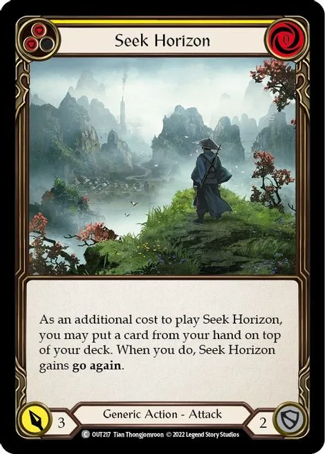 Seek Horizon (Yellow)