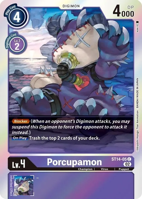 Porcupamon (ST14-05)