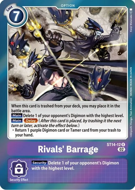 Rivals' Barrage (ST14-12)