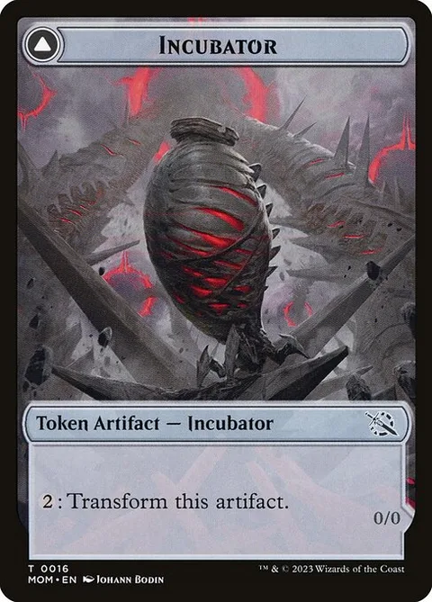 Incubator Token // Phyrexian Token (A 0/0)