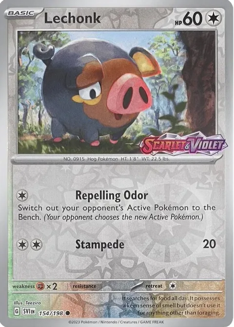 Lechonk [Repelling Odor | Stampede]