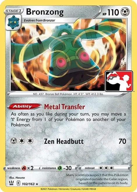 Bronzong [Metal Transfer | Zen Headbutt]