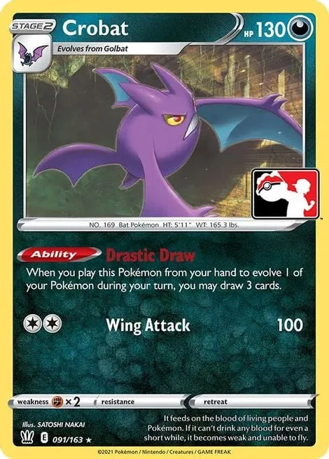 Crobat [Drastic Draw | Wing Attack]