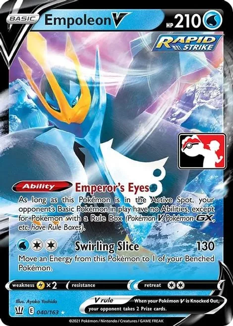 Empoleon V [Emperor's Eyes | Swirling Slice]