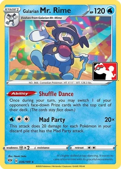 Galarian Mr. Rime [Shuffle Dance | Mad Party]