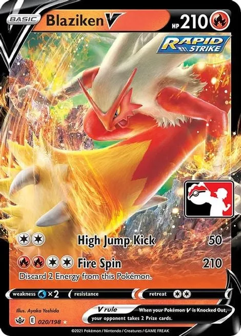 Blaziken V [High Jump Kick | Fire Spin]