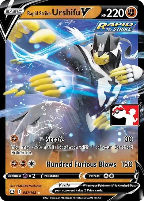 Rapid Strike Urshifu V [Strafe | Hundred Furious Blows]
