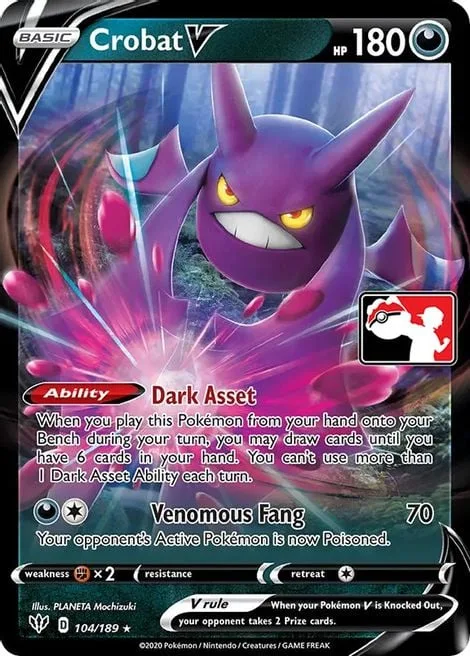 Crobat V [Dark Asset | Venomous Fang]