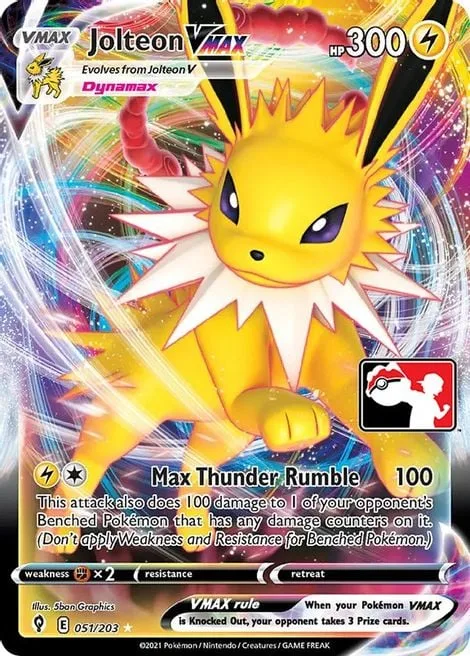 Jolteon VMAX [Max Thunder Rumble]