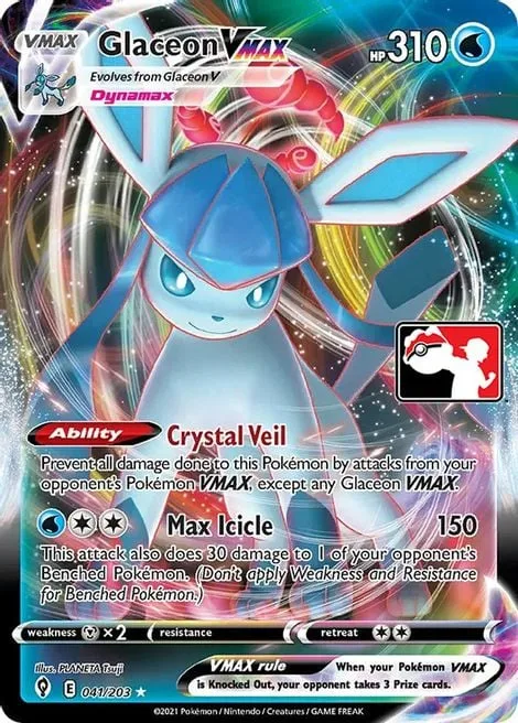 Glaceon VMAX [Crystal Veil | Max Icicle]