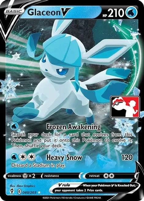 Glaceon V [Frozen Awakening | Heavy Snow]