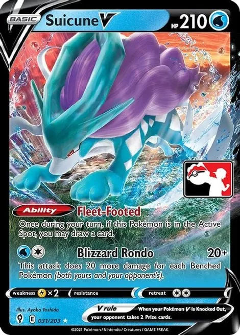 Suicune V [Fleet-Footed | Blizzard Rondo]