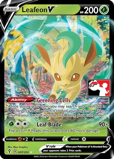 Leafeon V [Greening Cells | Leaf Blade]