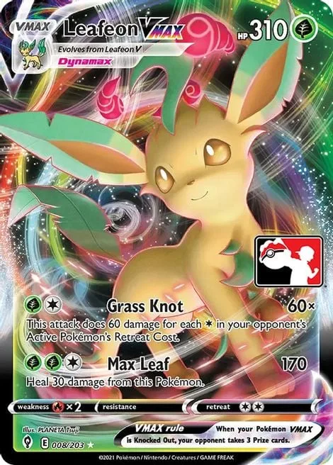 Leafeon VMAX [Grass Knot | Max Leaf]