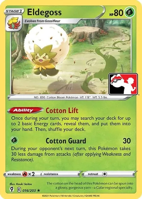 Eldegoss [Cotton Lift | Cotton Guard]